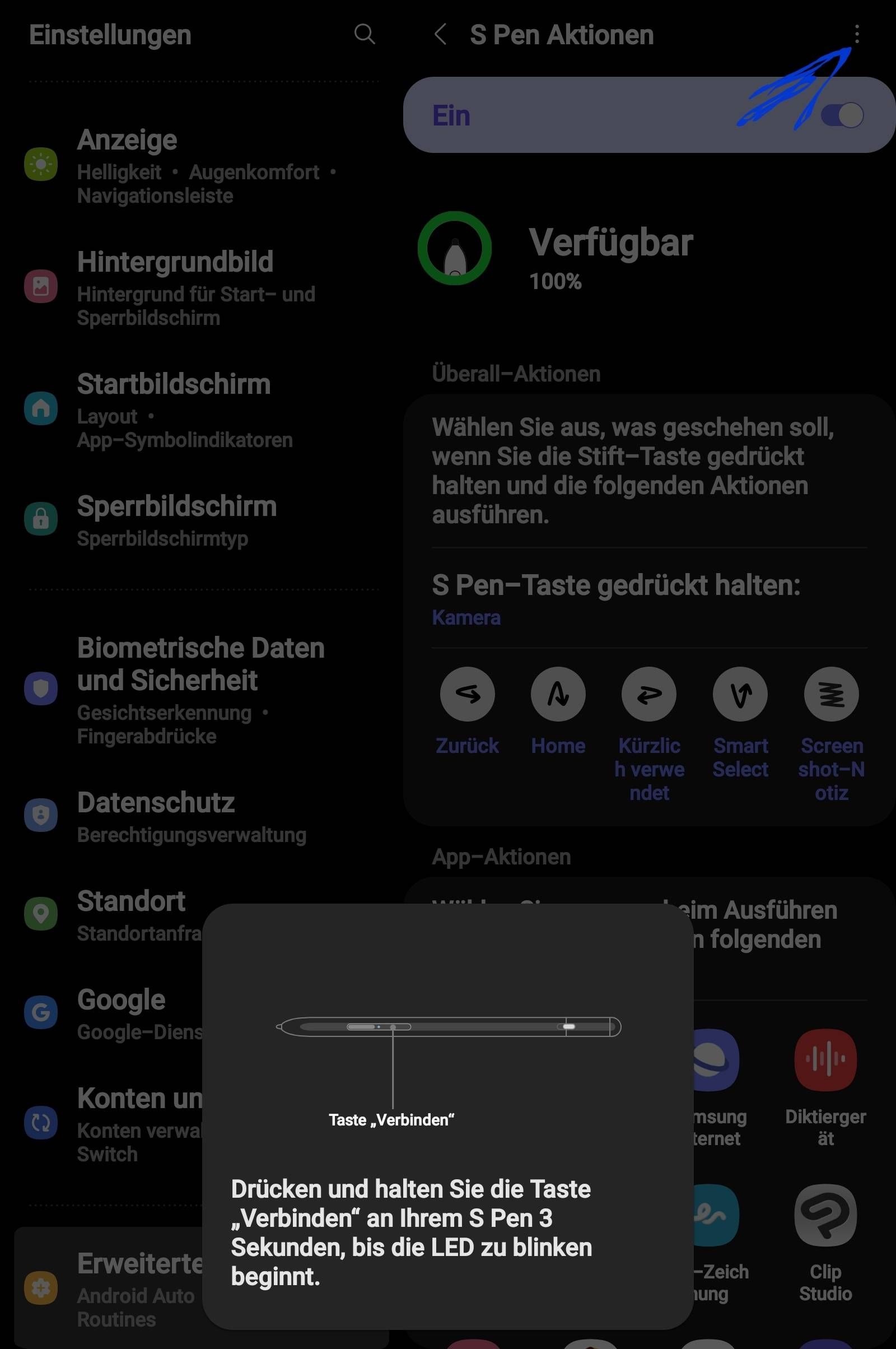 S pen tab s 7 funktioniert nicht Samsung Community