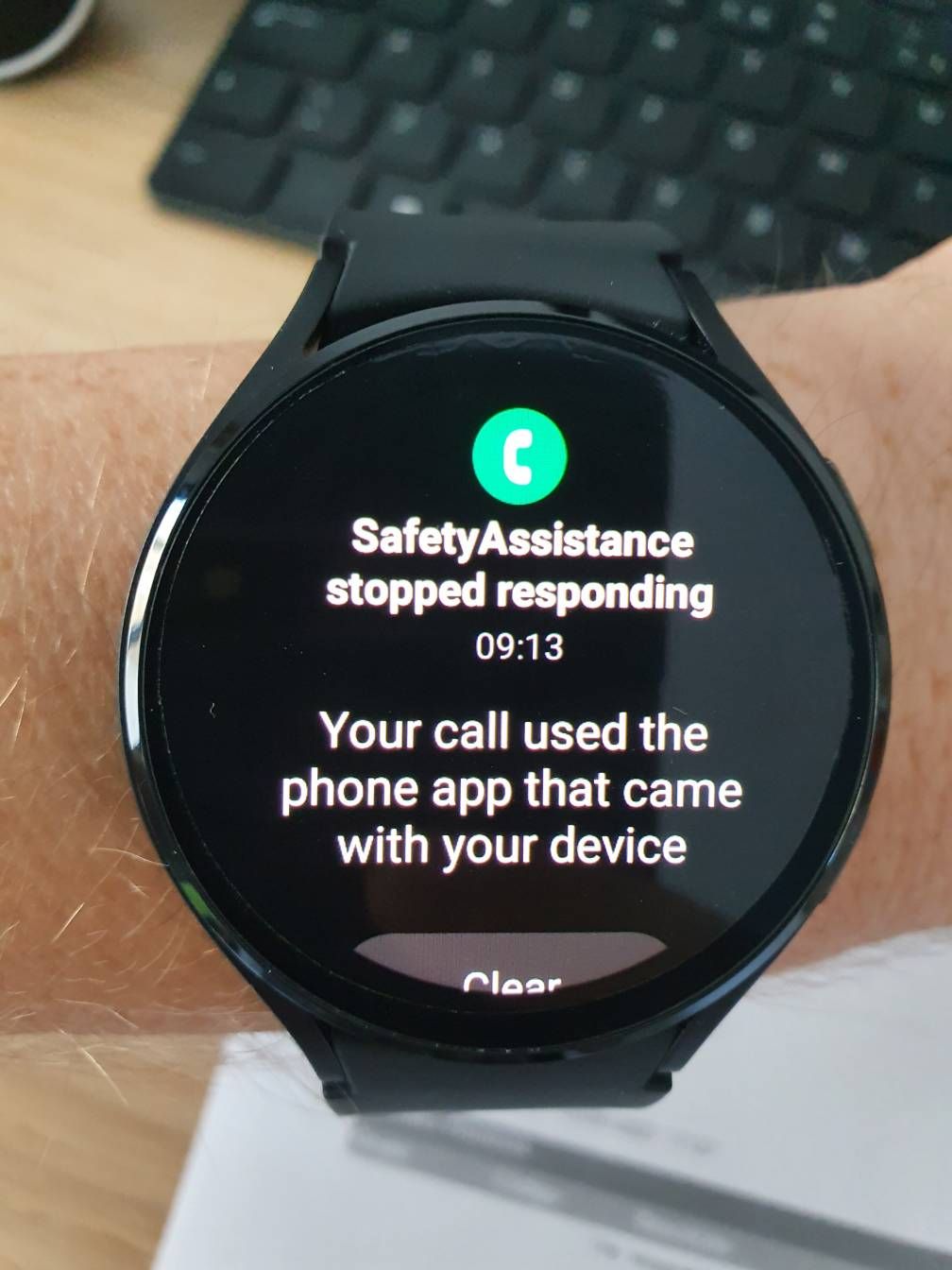 Safety Assistance Stopped Responding - Samsung Community