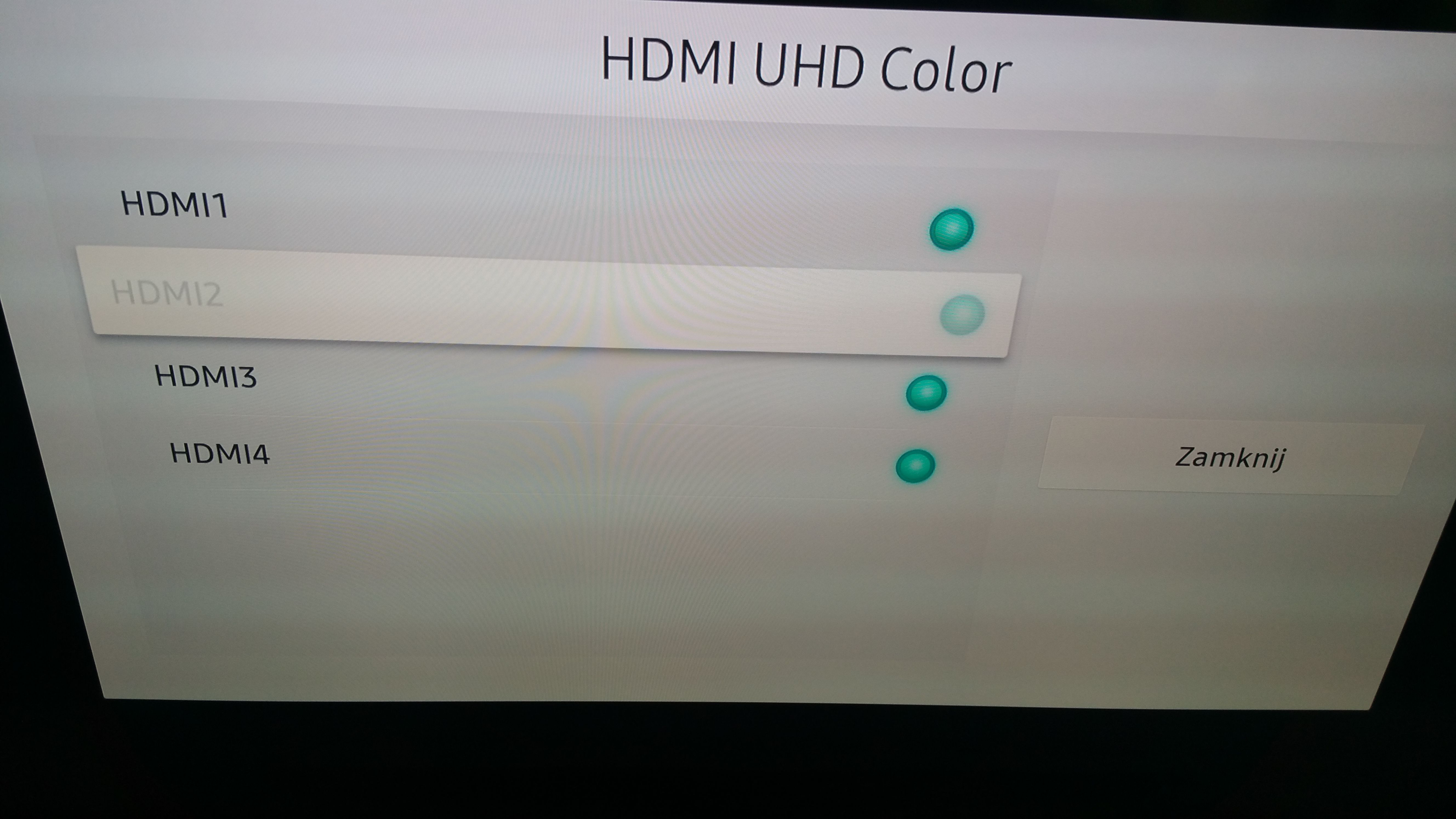 JAK TO JEST Z TYM HDMI UHD COLOR - Samsung Community