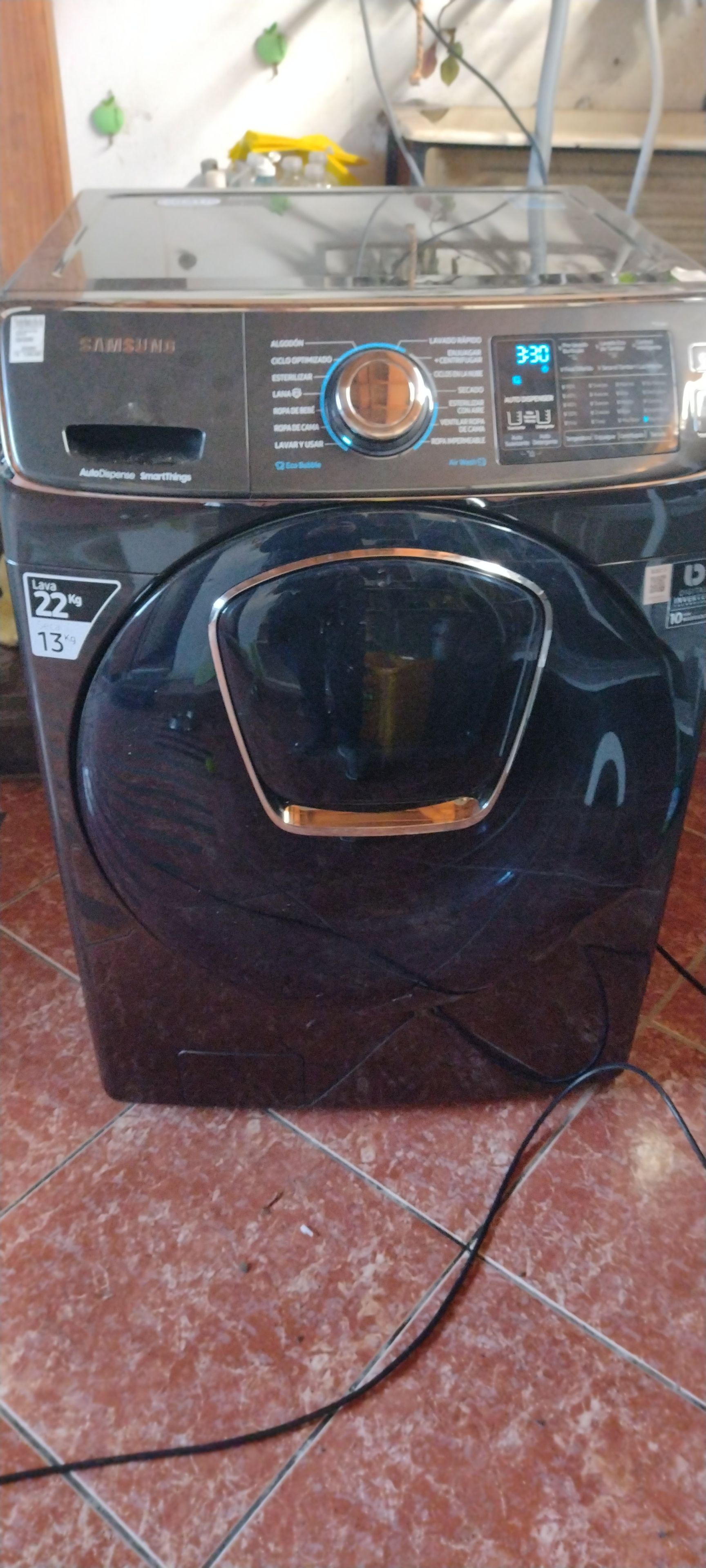 Lavadora secadora samsung 2x1 wd22 - Samsung Community