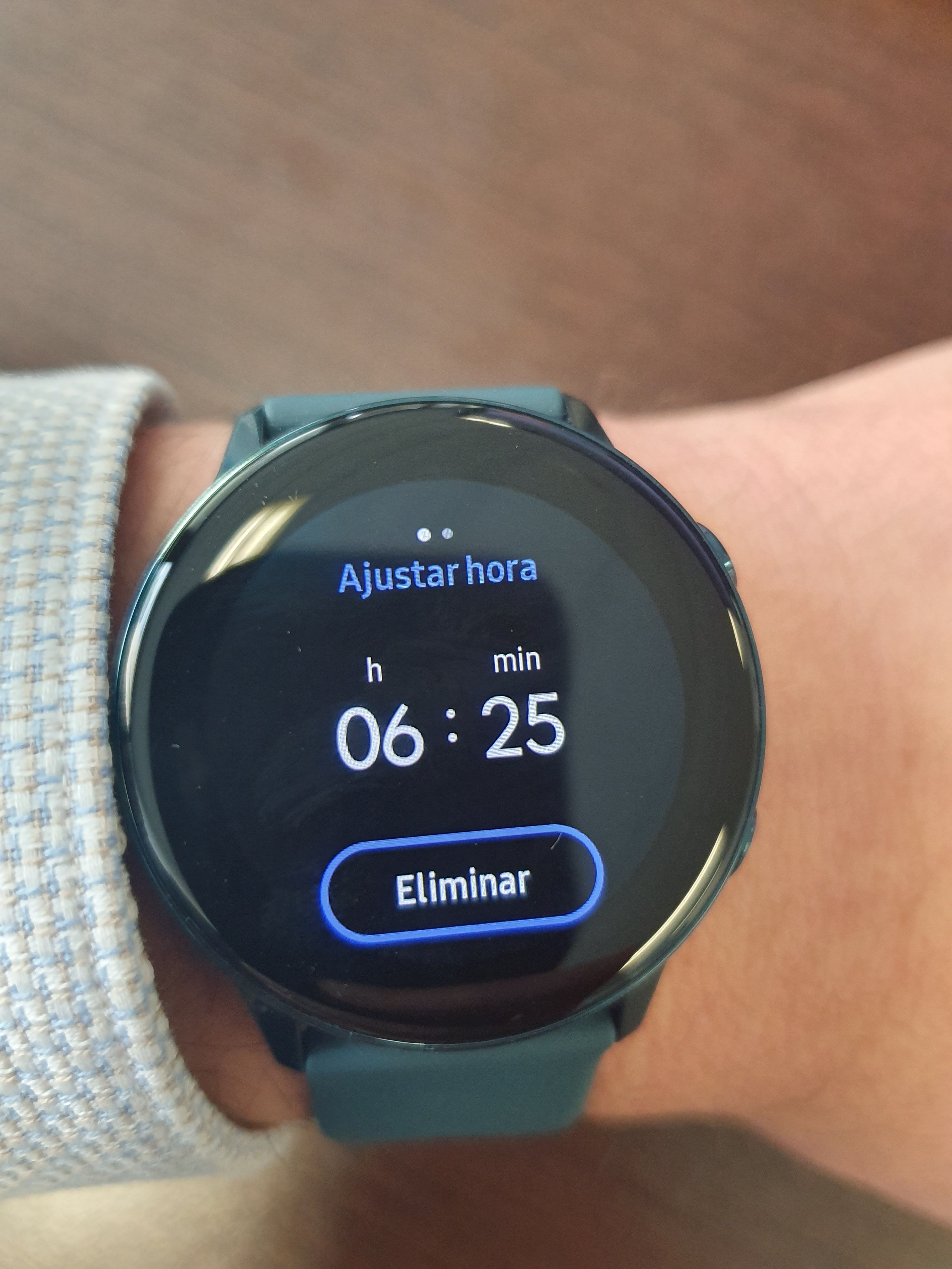 campana Normalmente gritar Galaxy Watch Active] Eliminar vibracion de alarma - Samsung Community