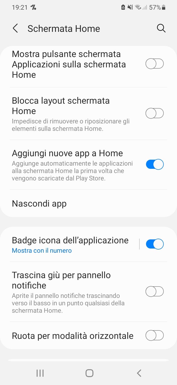 aggiungere app in schermata home e applicazioni - Samsung Community
