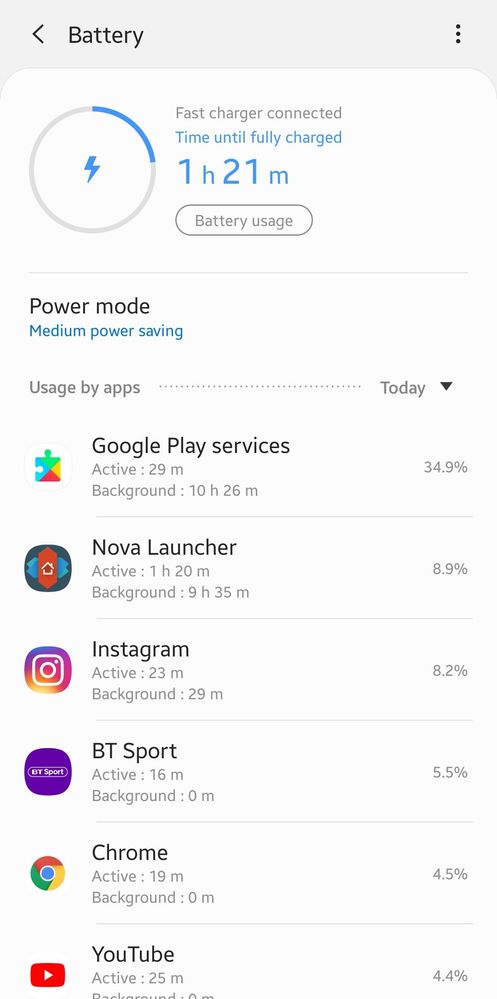 Google play services killing battery - Samsung Community