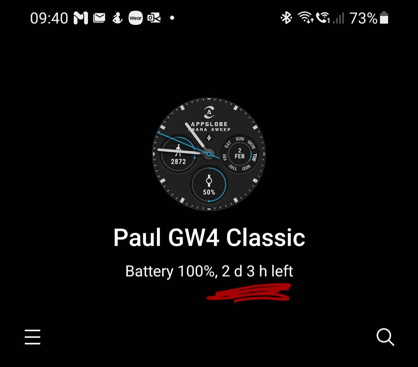 Battery life galaxy watch 46mm online