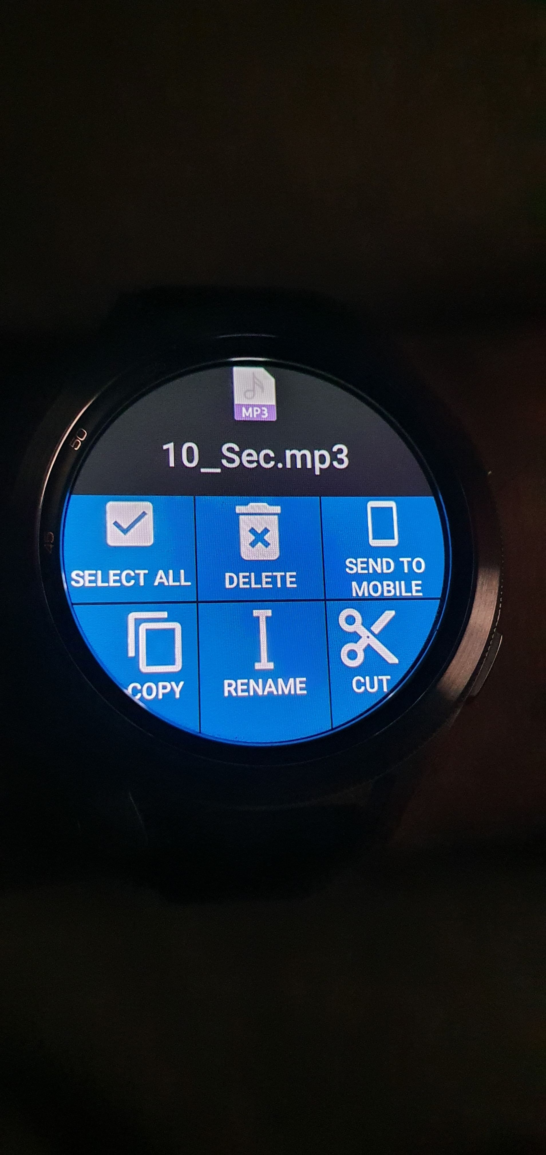 Samsung galaxy watch store mp3