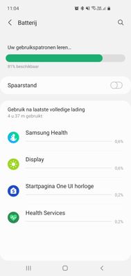 Opgelost: Samsung watch 4 batterij loopt heel snel leeg - Samsung Community