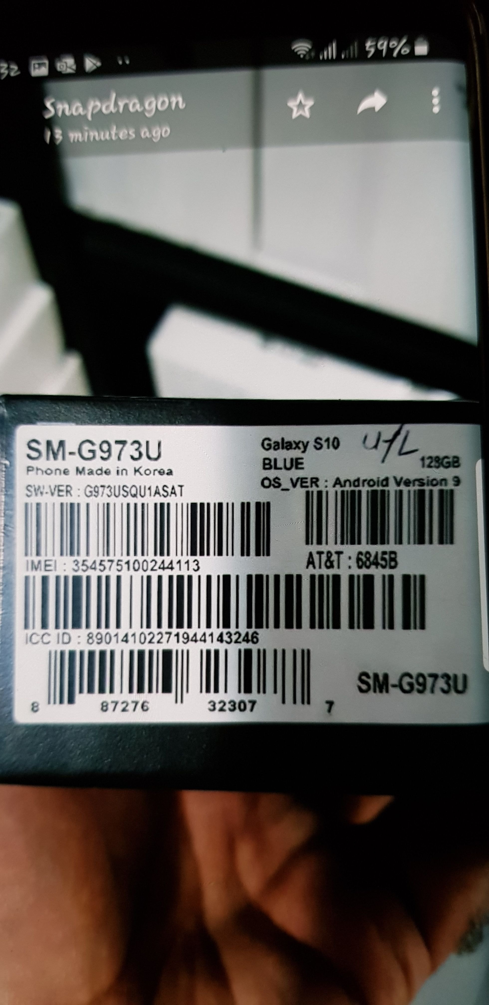 Samsung Galaxy S10 Plus Global Version Snapdragon 855 Europe Samsung Community