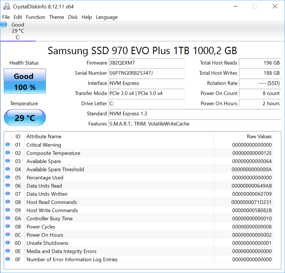 SSD Samsung 970 EVO PLUS Slow Speed - Samsung Community