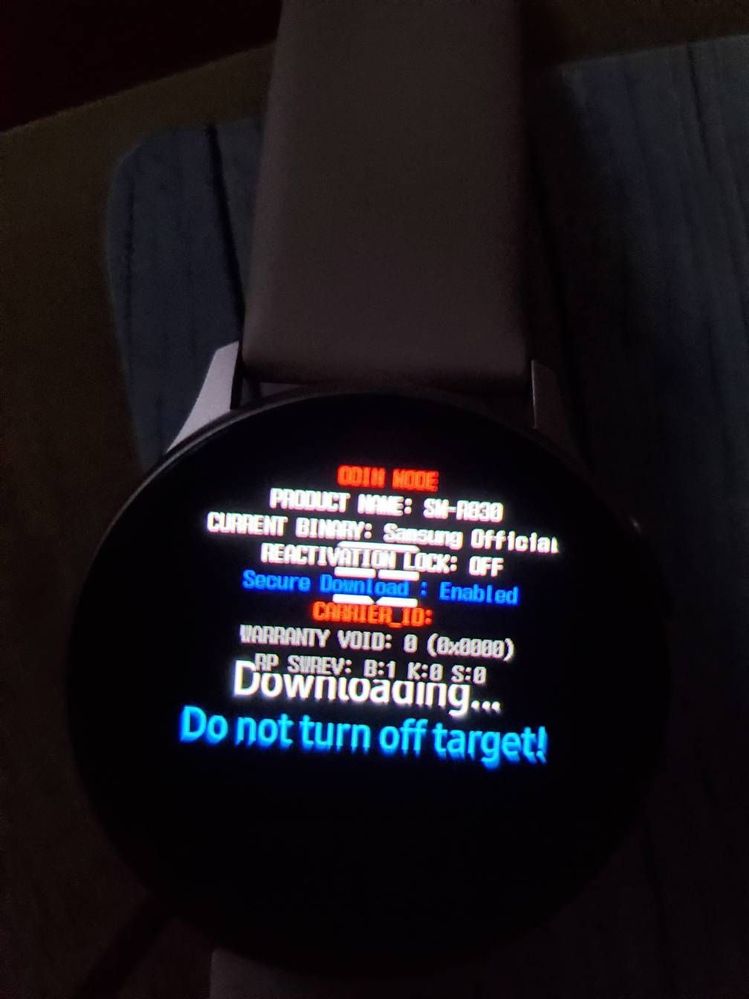 Samsung gear 2 reboot loop online