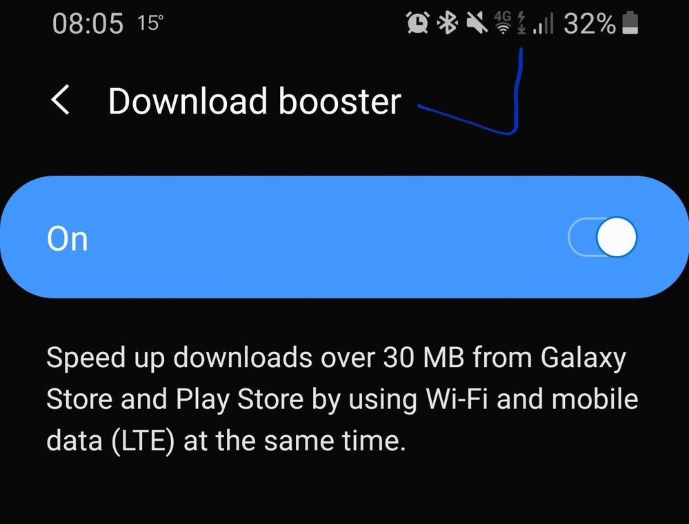 Why was Download Booster Removed in Later Versions? - Samsung Community