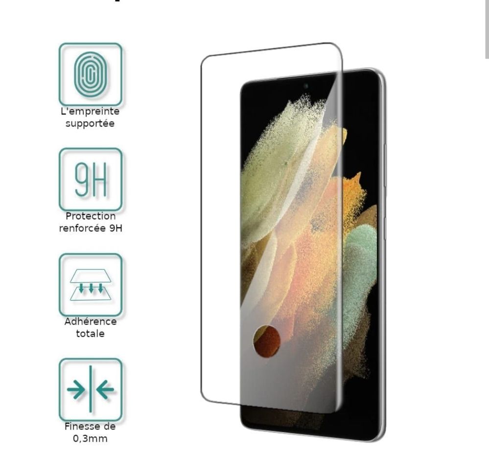 Protection ecran verre trempé compatible avec coque samsung s21 ultra clear  view - Samsung Community