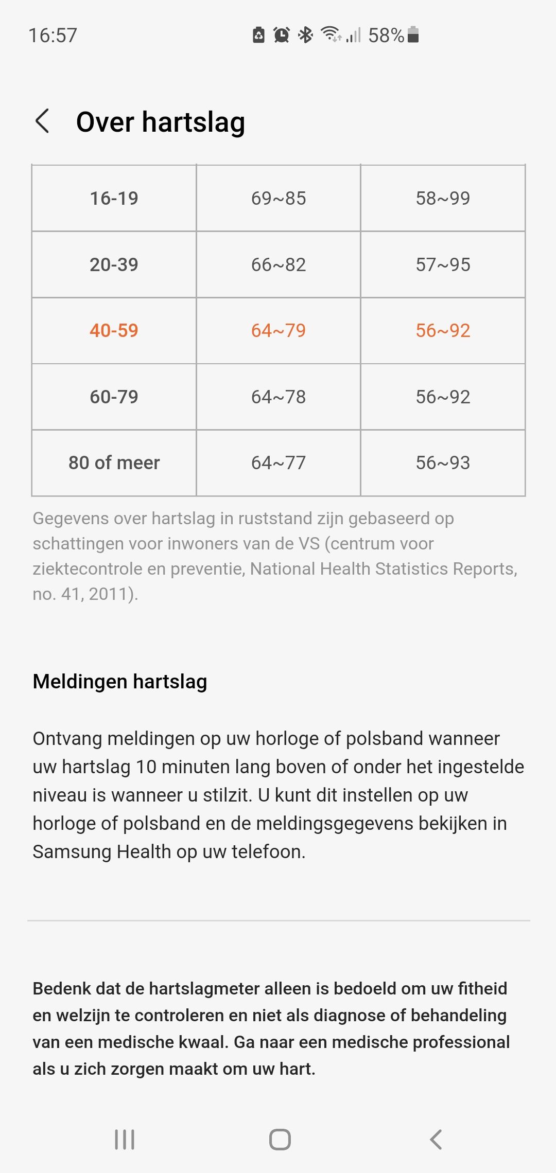 Opgelost Meldingen van hartslag. Samsung Community