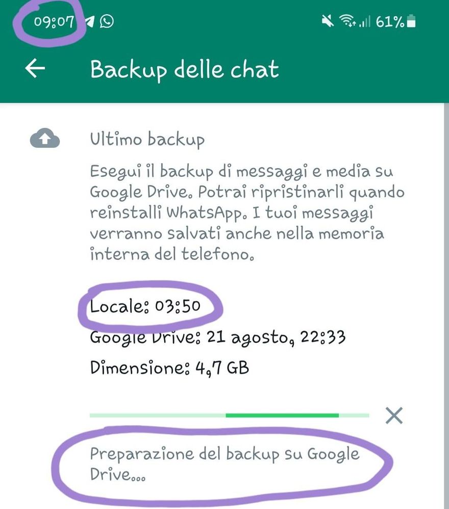 Problema backup whatsapp - Samsung Community