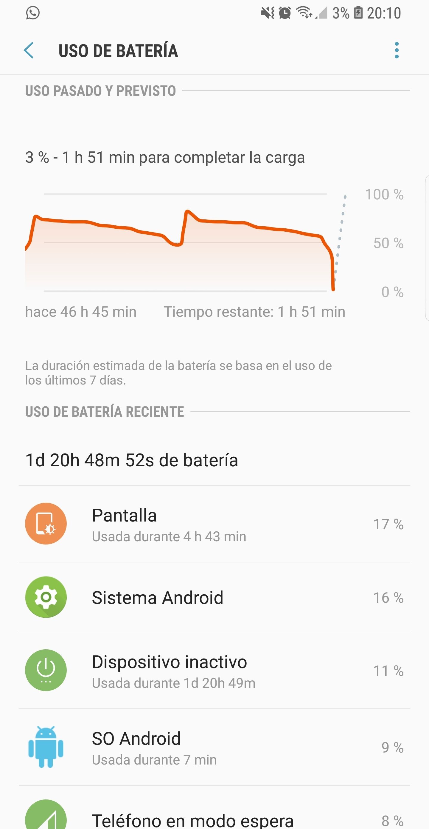 Solucionado: Problema en batería s8 tras actualización a Android 9 - Samsung  Community