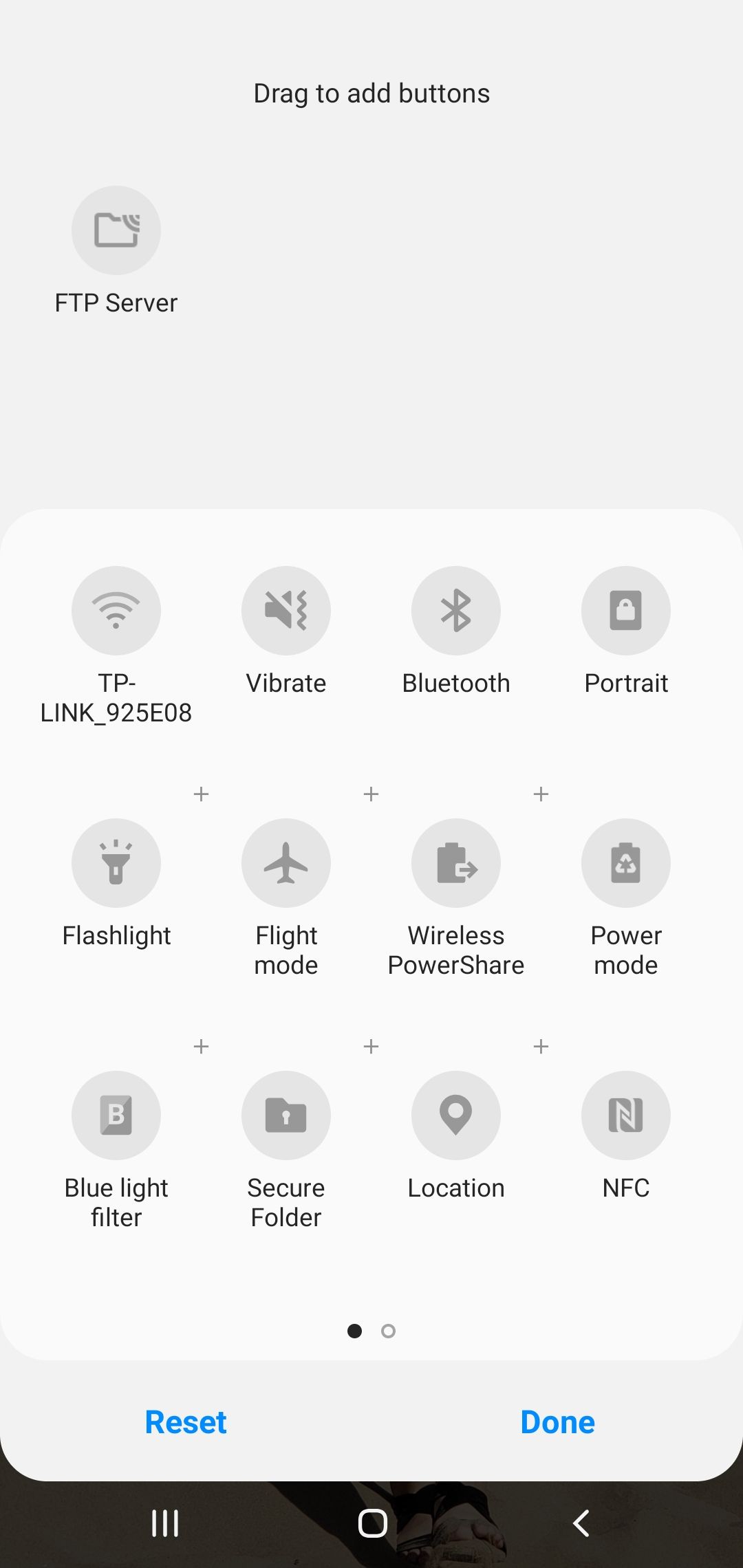 Enable/Disable Mobile Data in Quick settings on S10 plus missing - Samsung  Community