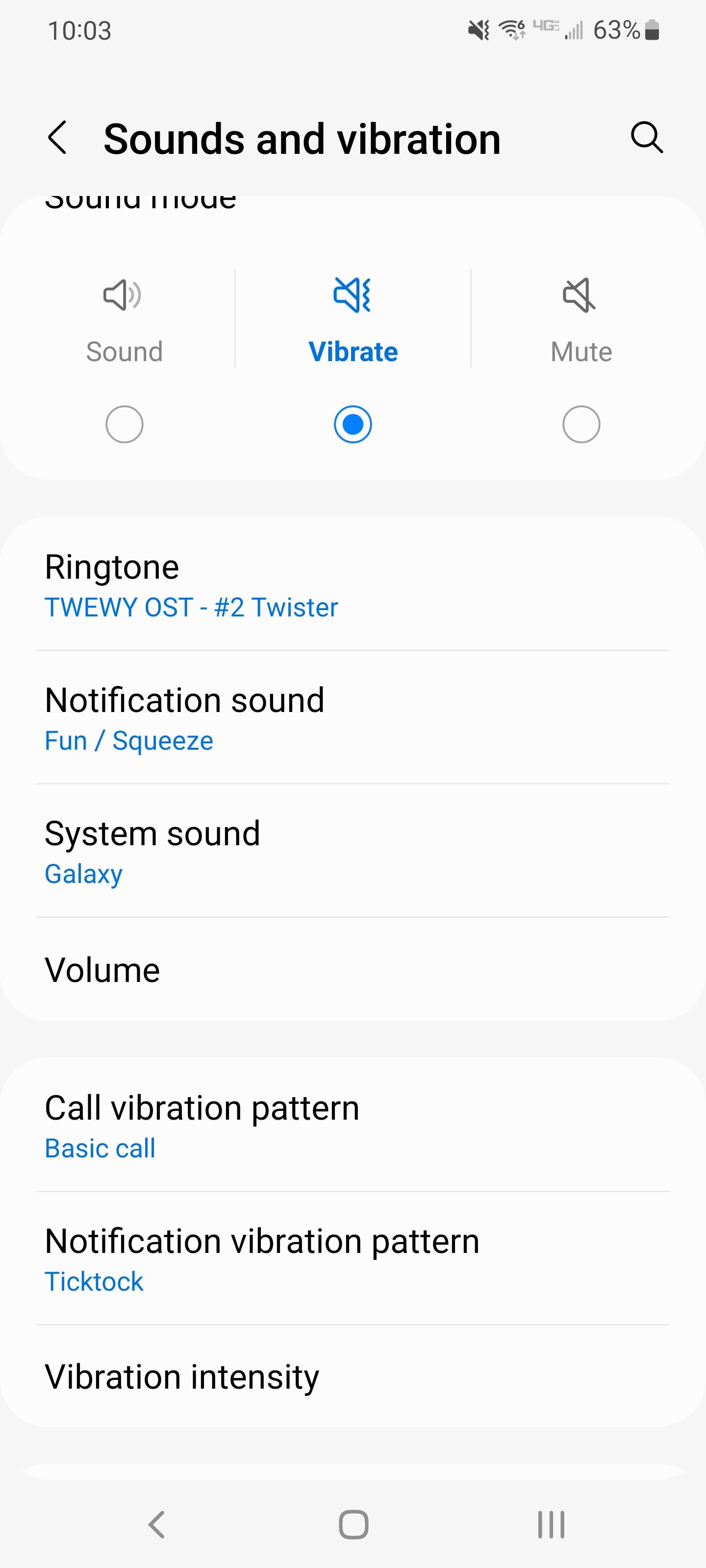 Solved: No vibration for notifications? - Samsung Community