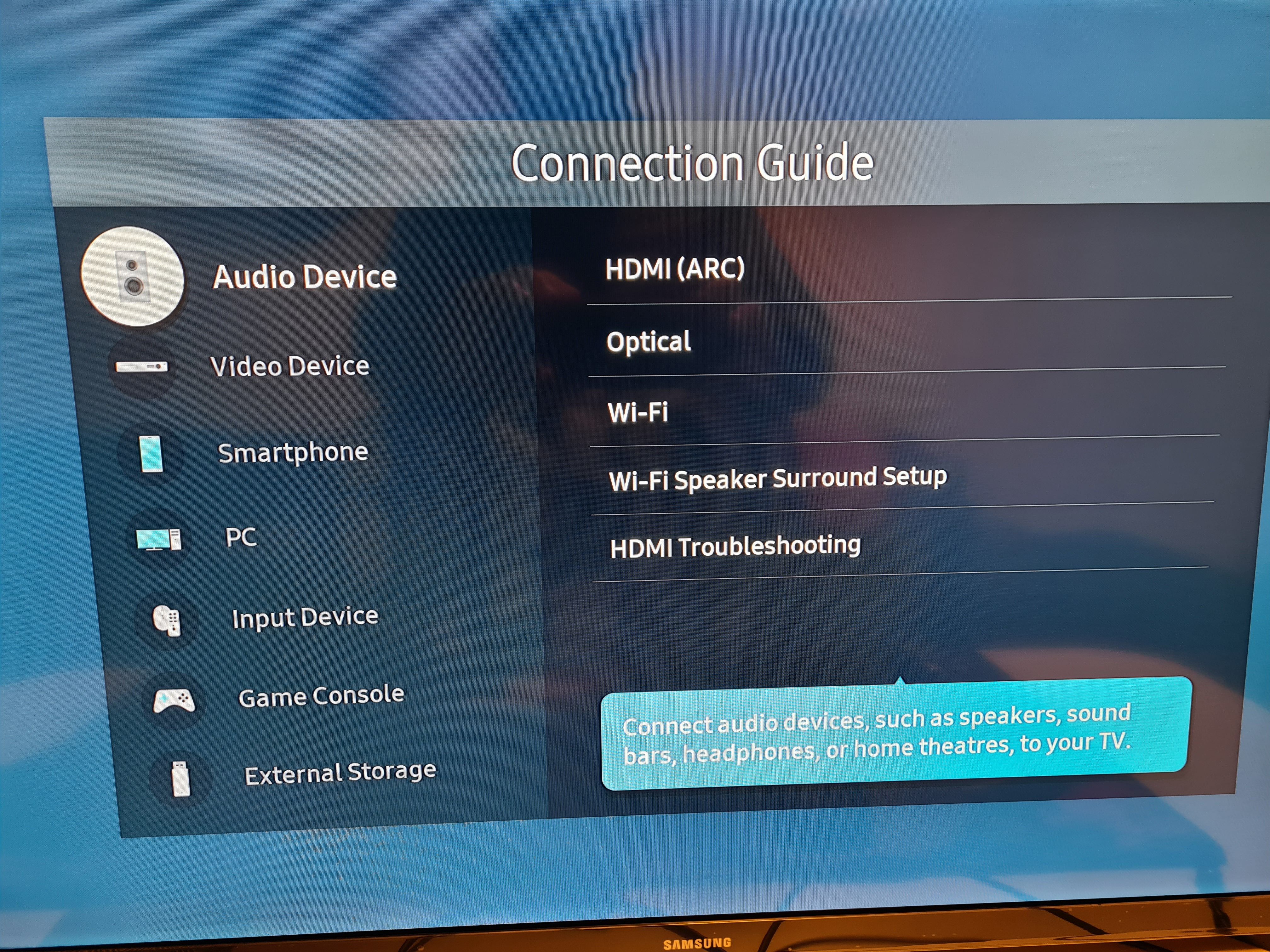 How to connect best sale samsung tv to headphones