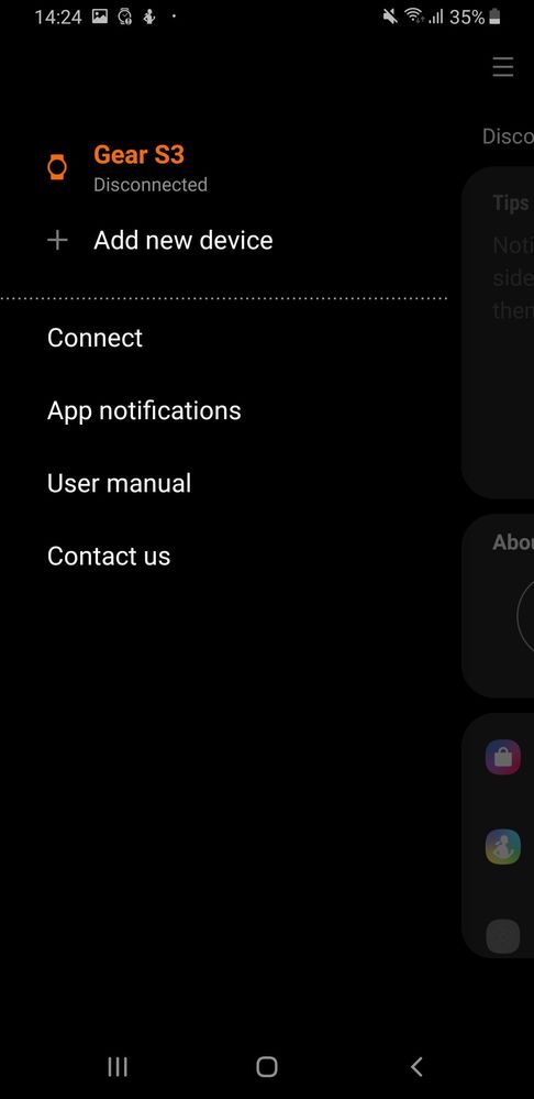 lost samsung gear s3