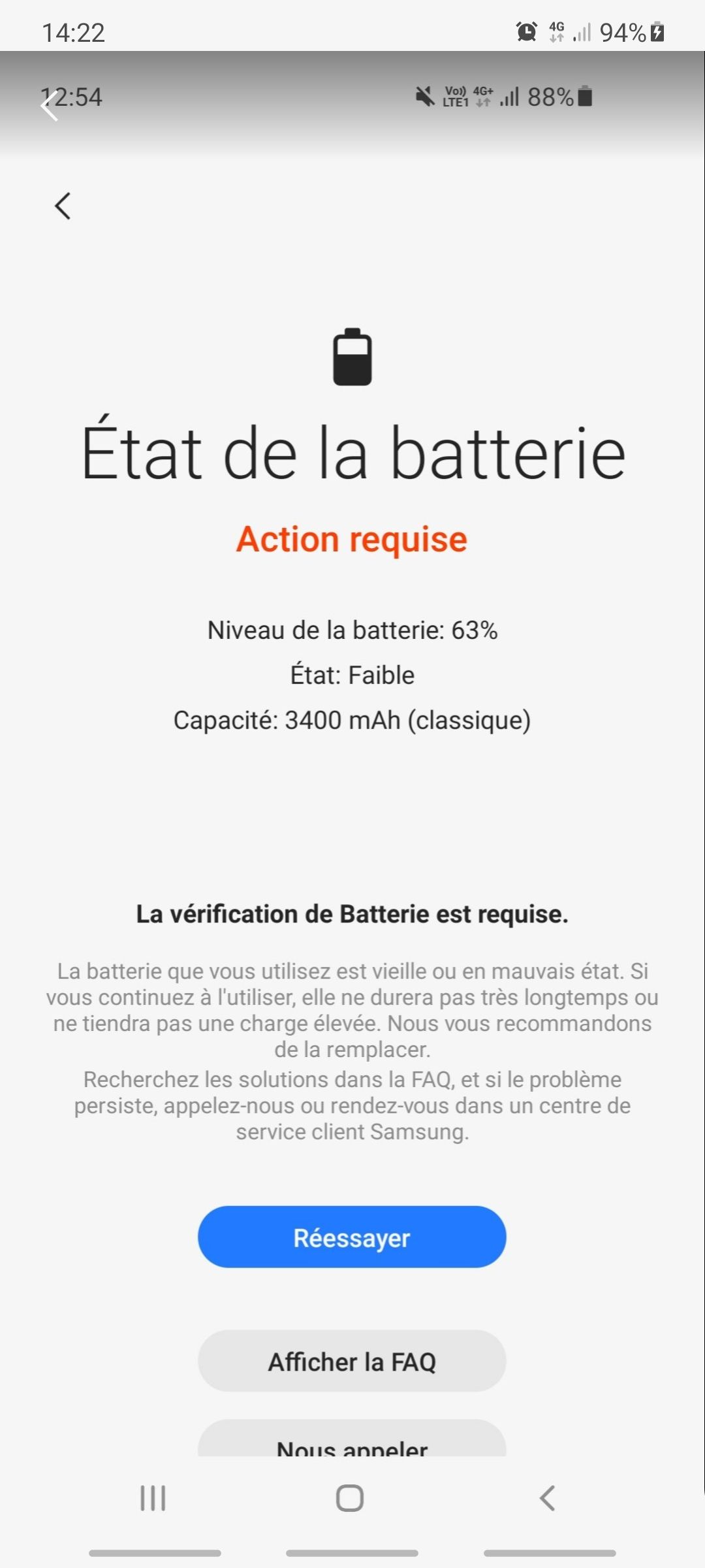 Résolu : Batterie - Samsung Community