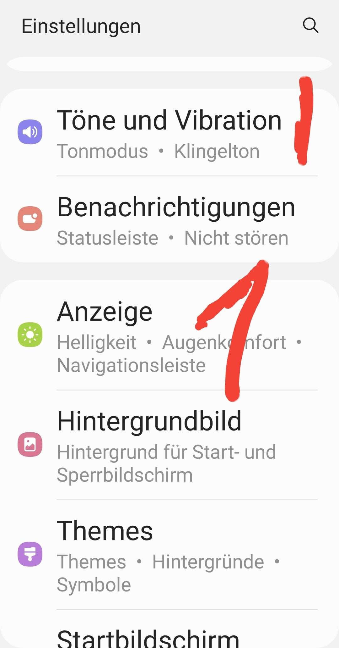 Vibrieren individuell einstellen - Samsung Community