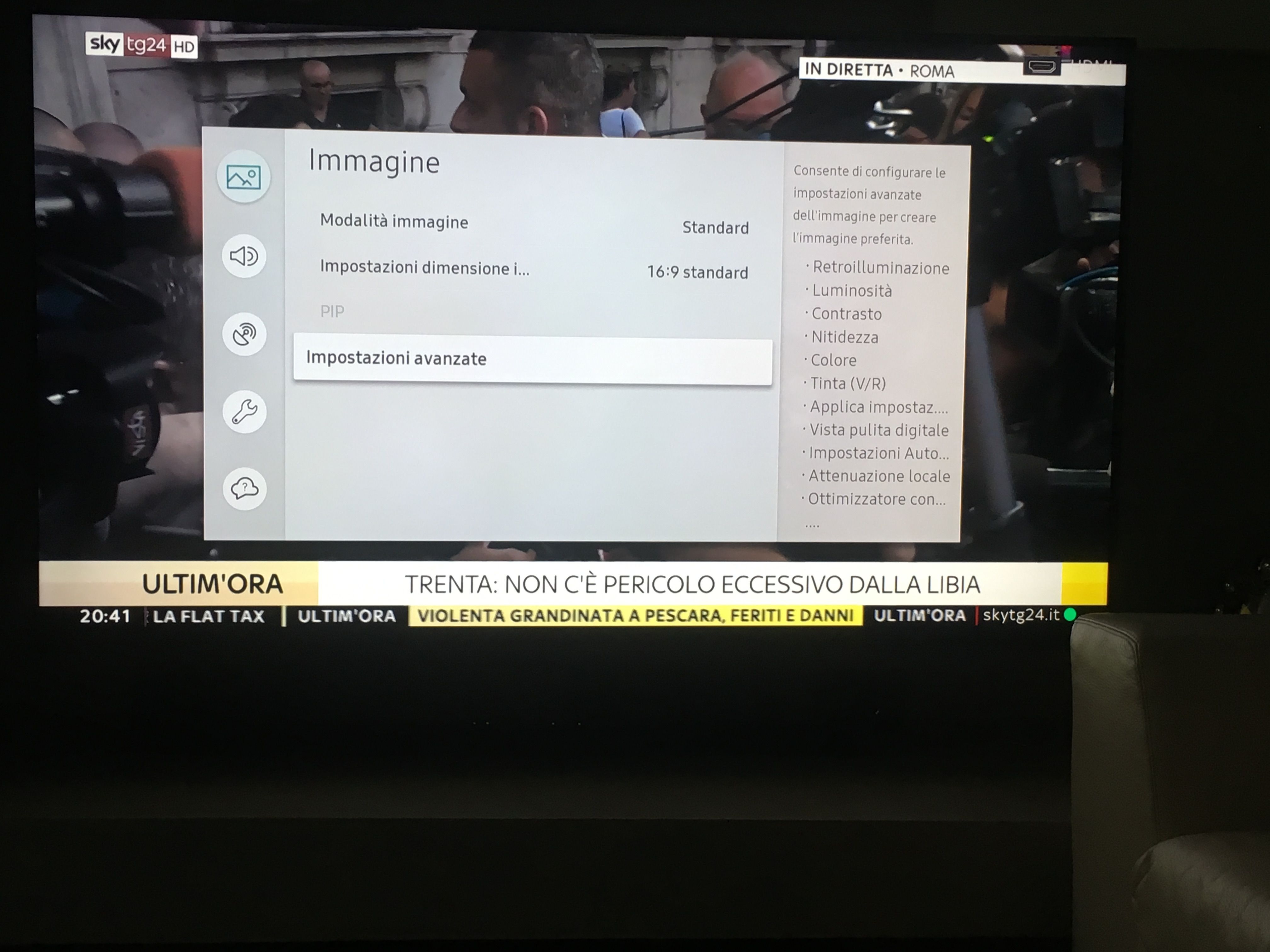 Problema Tv Samsung Schermo Nero Solo Audio