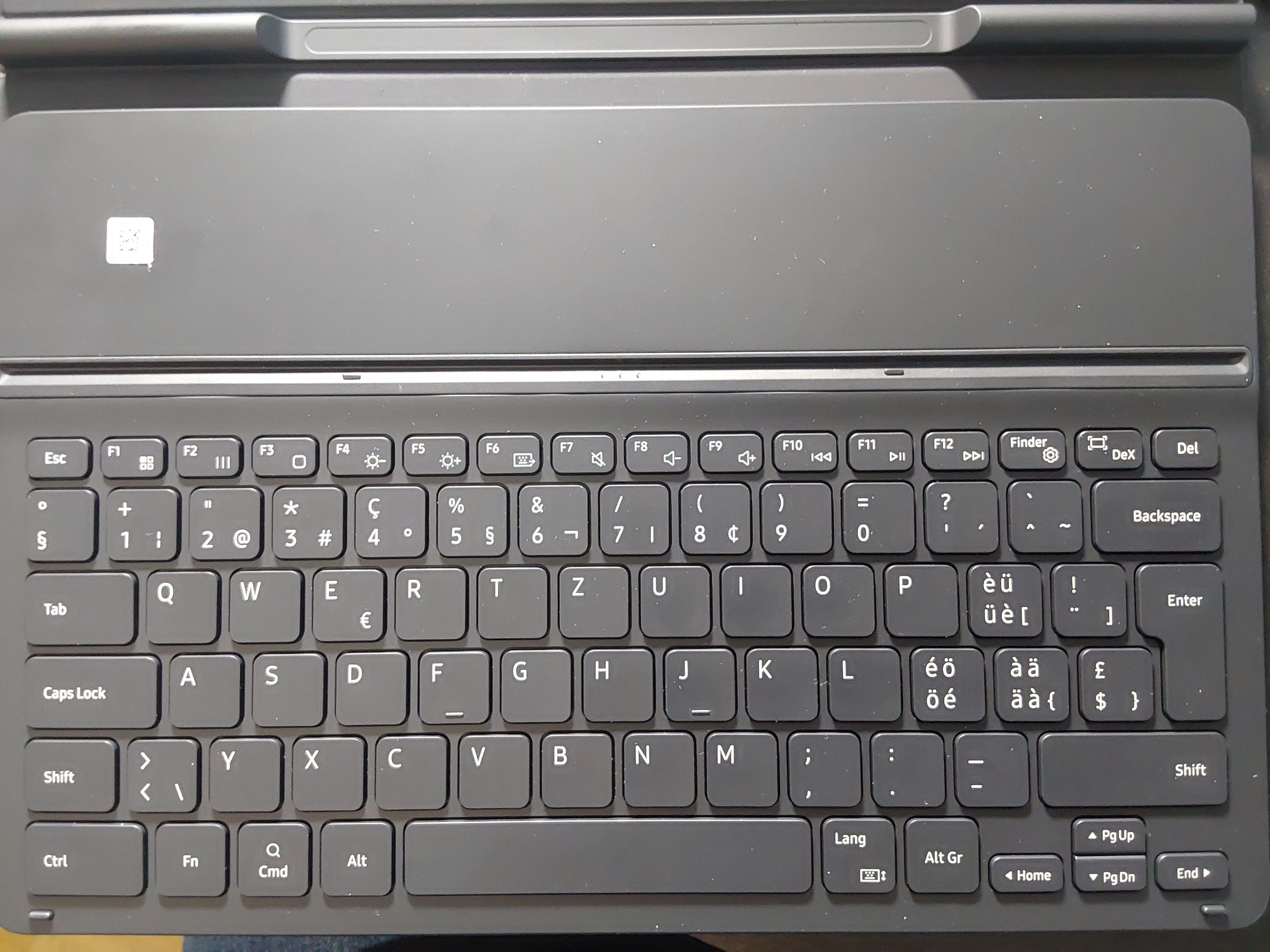 Gelöst: Samsung TAB S7 FE Book cover Keyboard - Samsung Community