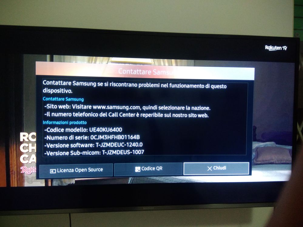 Problema dispositivo smart tv ku6400 - Samsung Community