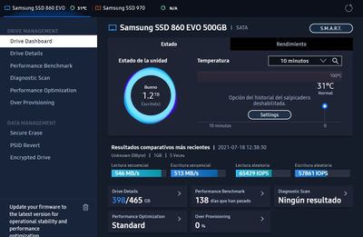 Solucionado: Cambiar controlador de mi unidad SSD - Samsung Community