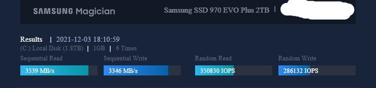 Solved: Samsung 970 Evo Plus slow Random read/write - Page 2 - Samsung  Community