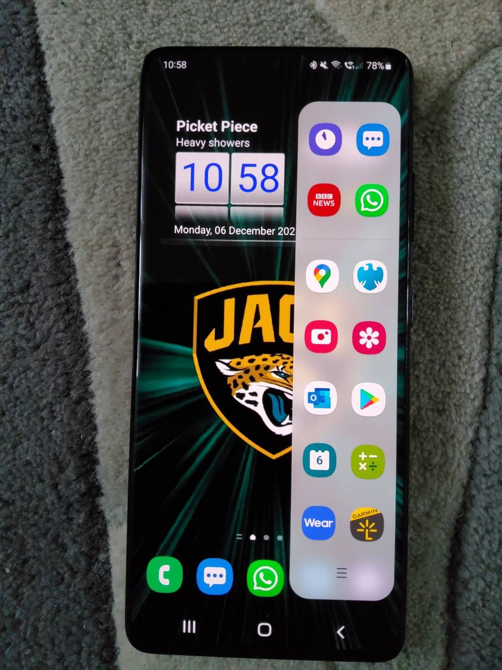 Edge screen Samsung Community