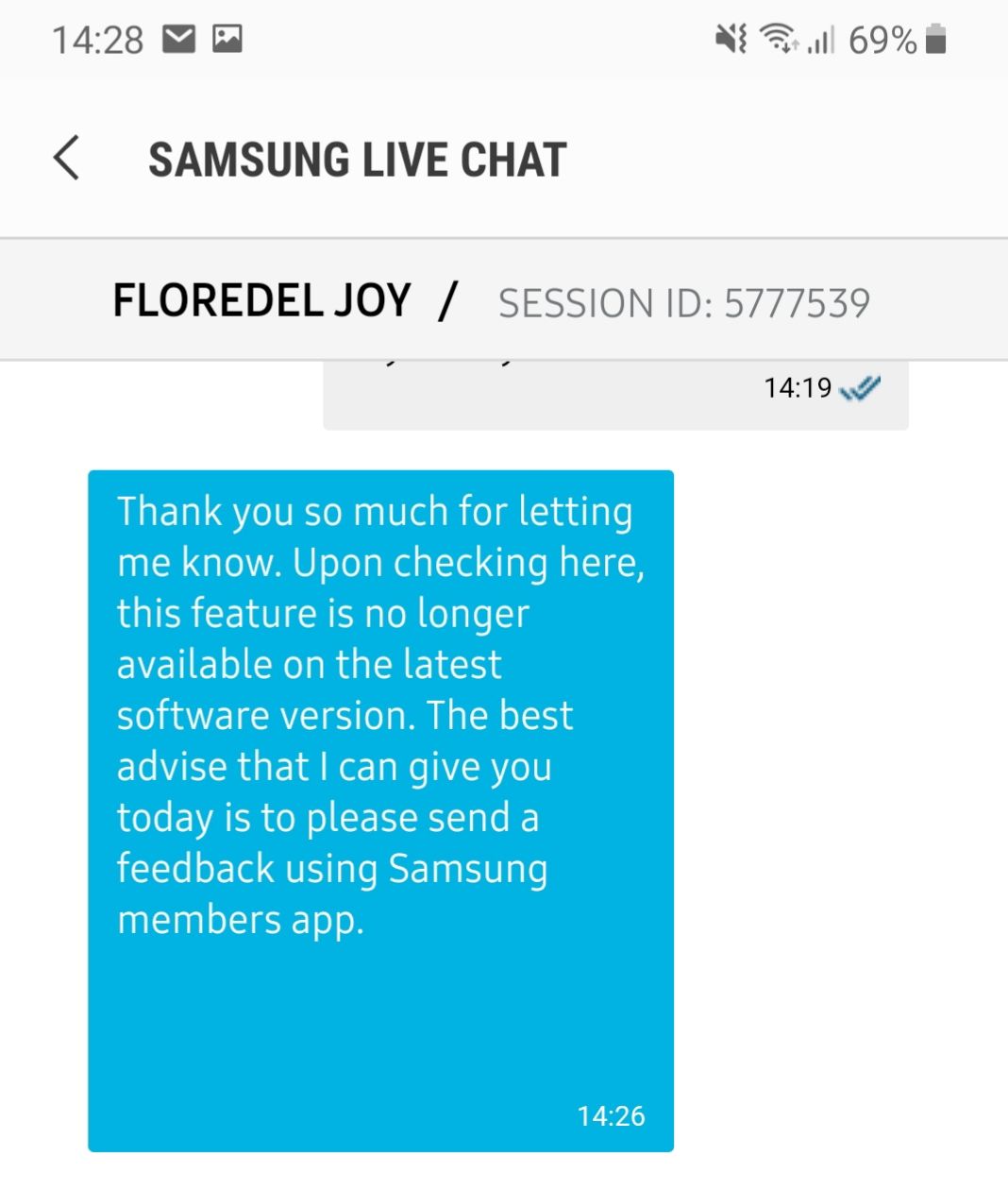Chat messaging Samsung Community