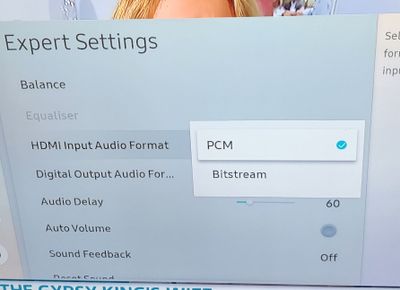 Solved: Hdmi input setting for sound bar - Samsung Community