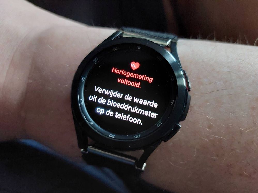 Opgelost: Galaxy Watch niet bedoeld voor medische doeleinden. - Samsung  Community