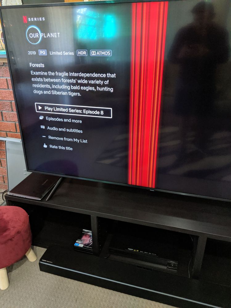 Netflix's Dolby Atmos on Samsung Tv