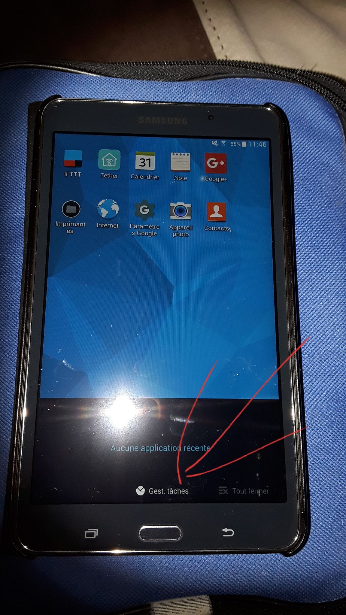 Résolu : tablette qui se bloque - Samsung Community