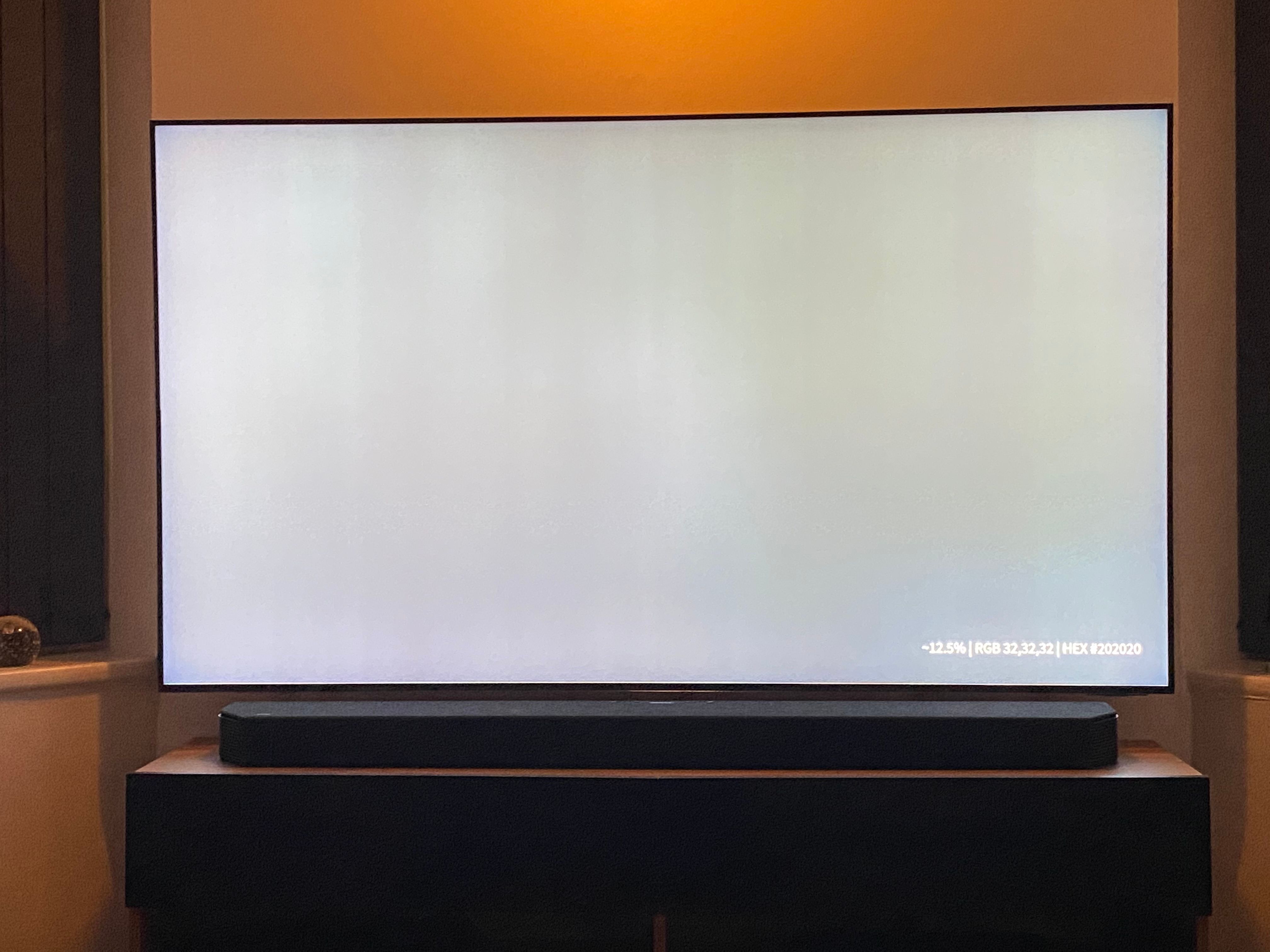 Flagship Samsung 2021 TV vertical banding Samsung Community