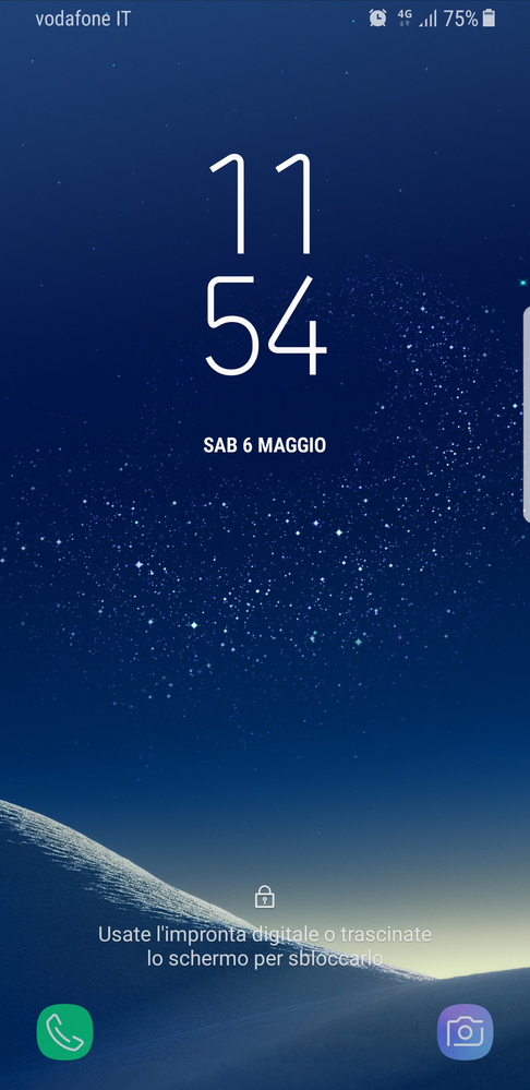 Cambiare stile orologio schermata di blocco - Samsung Community