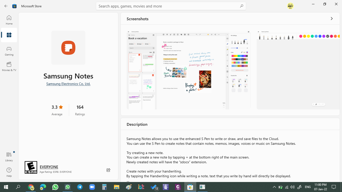 Solved: get button missing in microsoft store for samsung notes - Samsung  Community