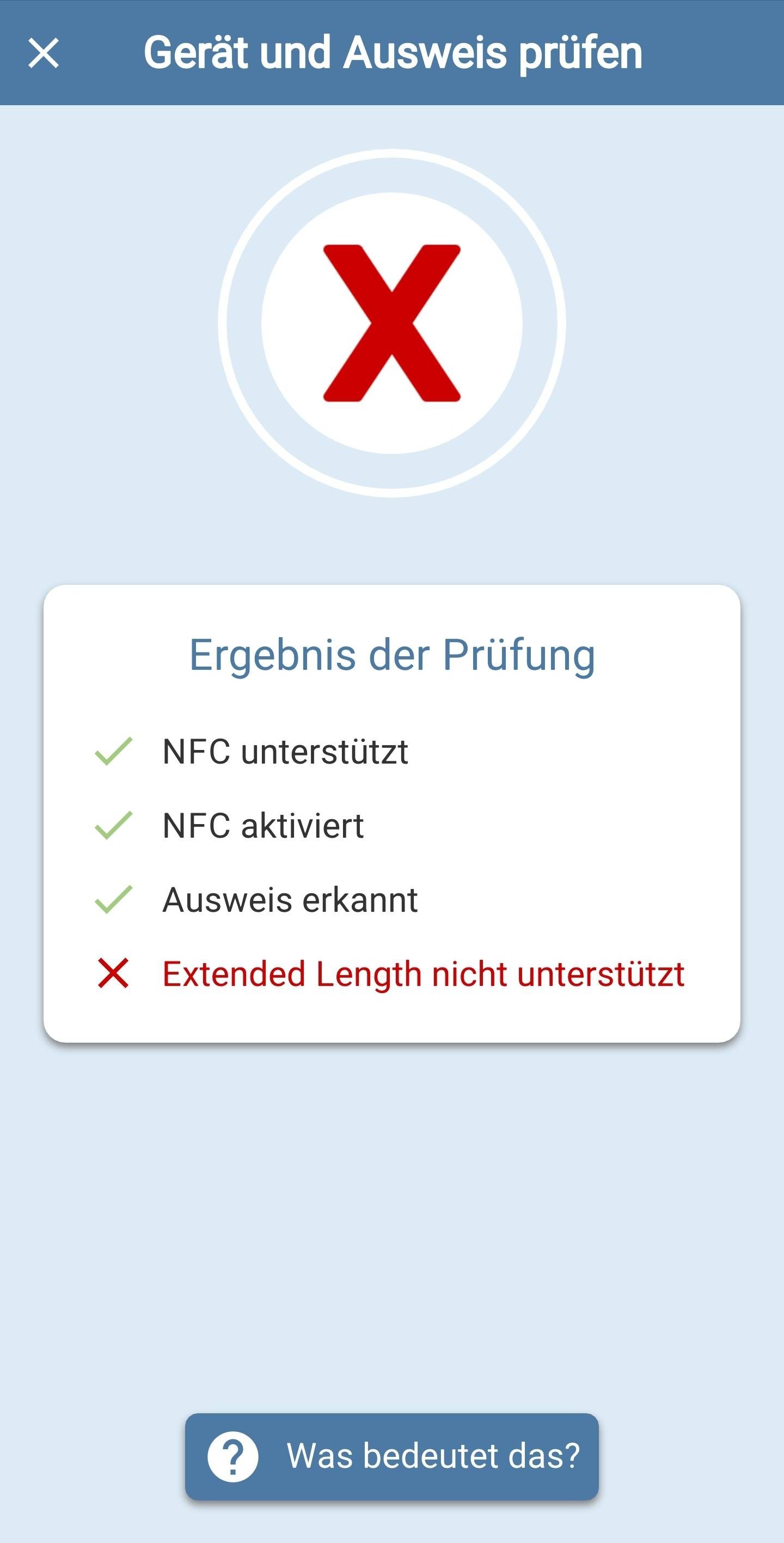 Extended length Fehler bei NFC (z.B. AusweisApp2) nach Android 12-Update  auf S10 - Samsung Community