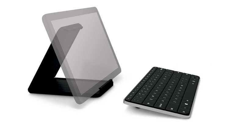 Wedge Mobile Keyboard et son Flip cover qui sert de stand pour la tablette