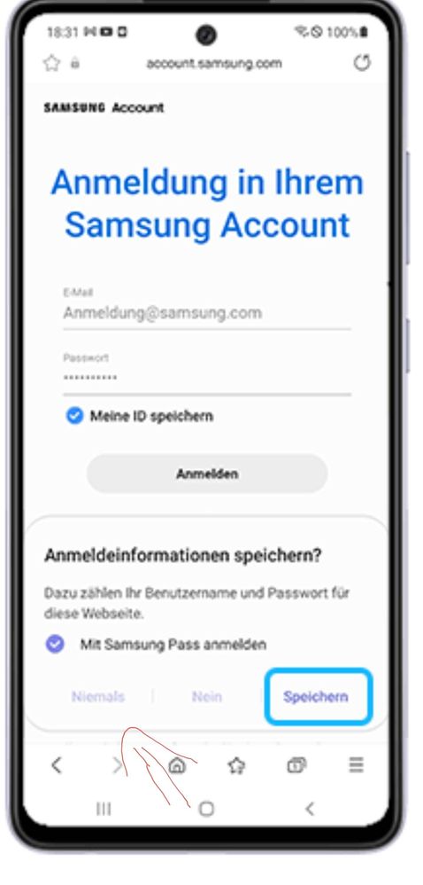 Gelöst: Samsung Pass Pop up öffnet nicht - Samsung Community