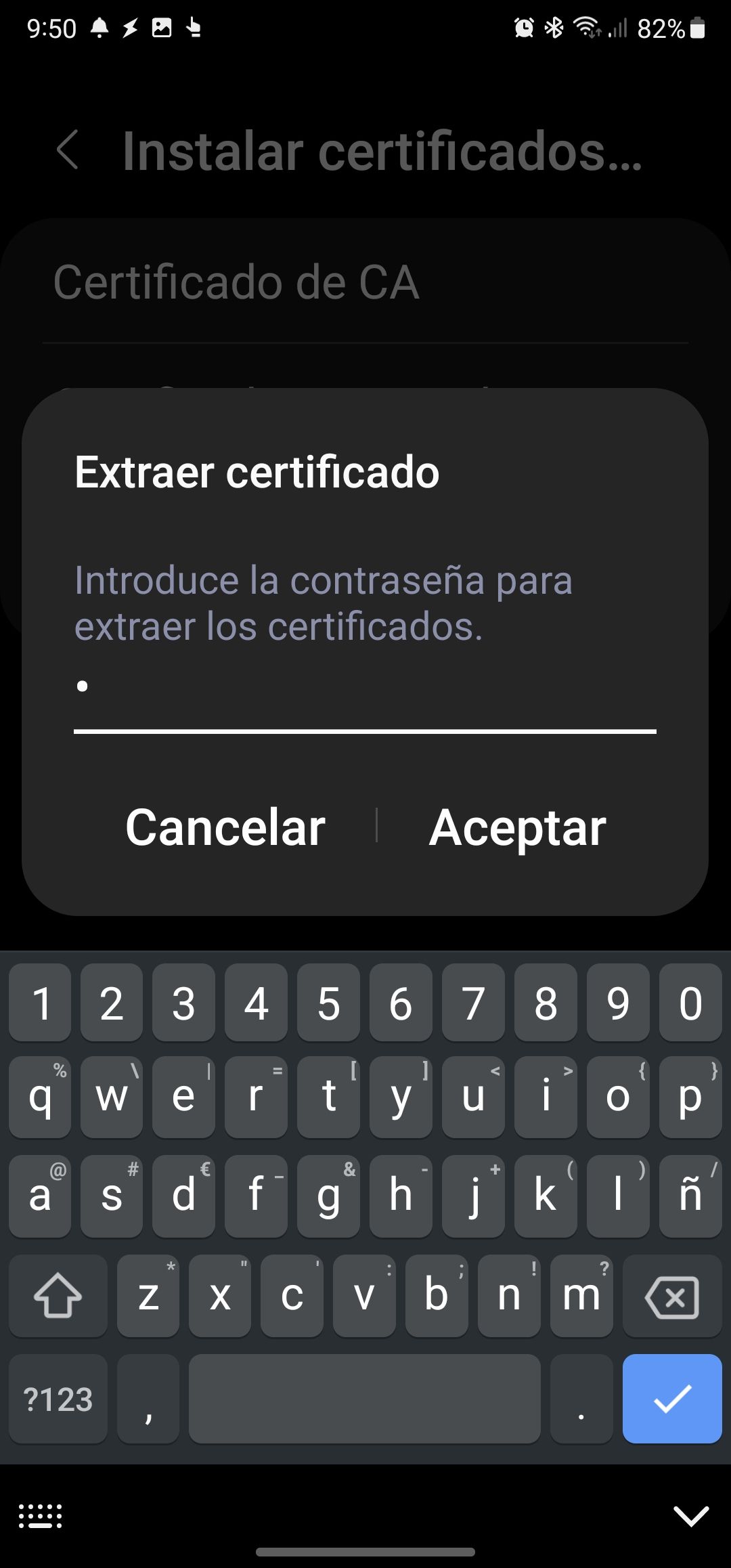 Solucionado: Instalar certificado digital - Samsung Community