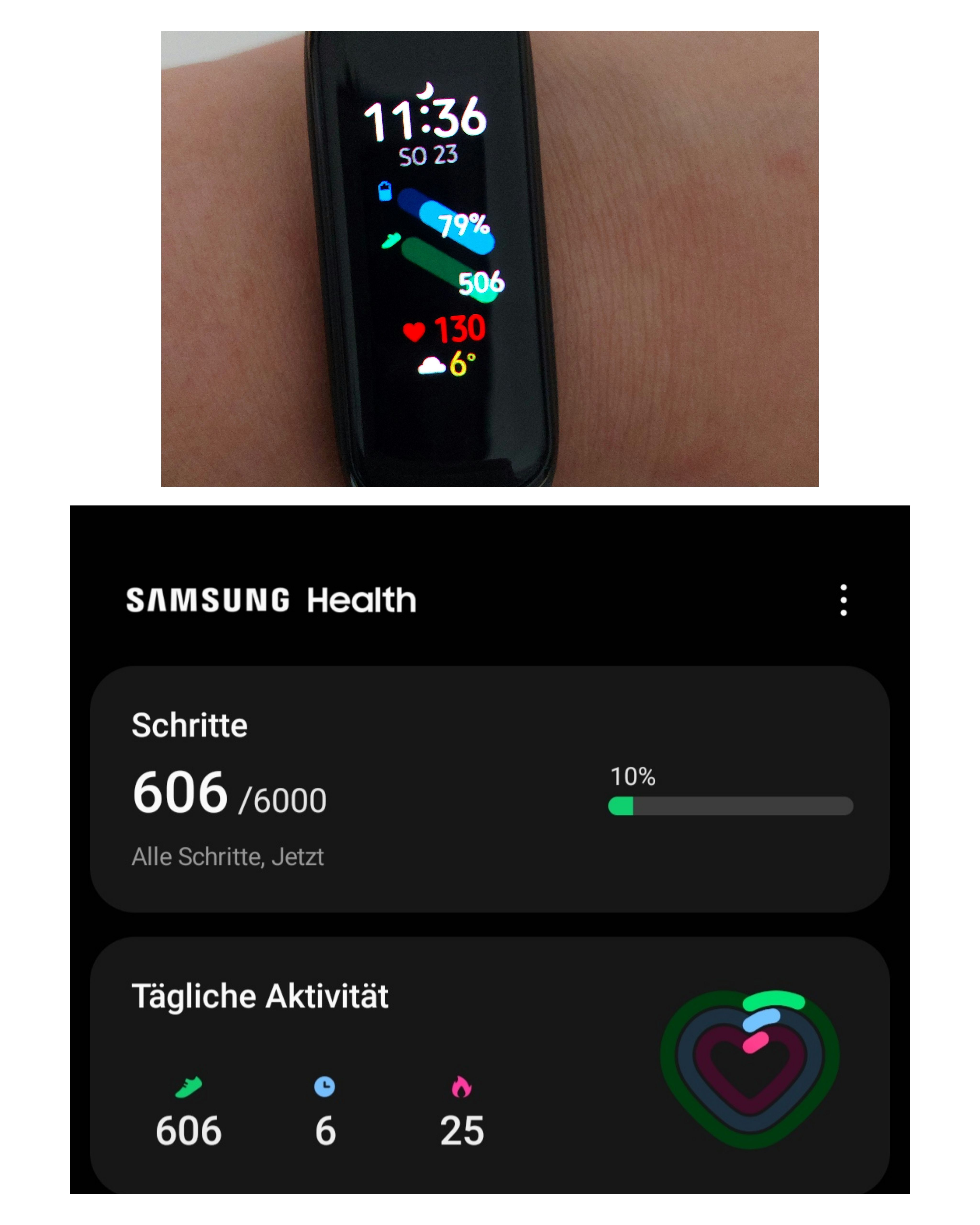 Gelöst: Samsung galaxy fit 2 weniger schritte auf Uhr als in App - Samsung  Community