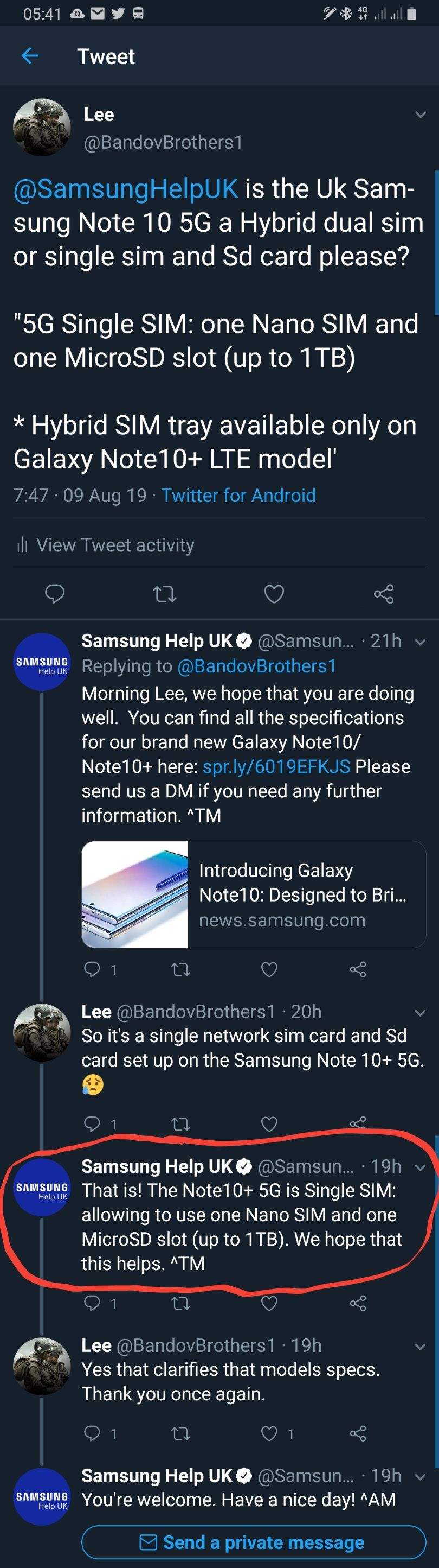 Samsung Galaxy Note 10 Plus Note10+ Duos N975FD Dual Sim Global