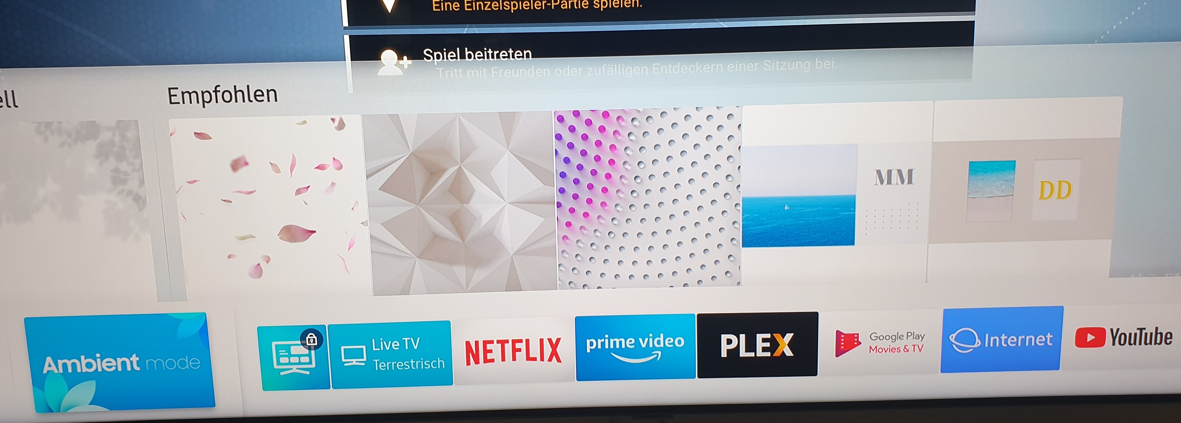 So individualisierst du den Ambient Mode bei deinem 2019er QLED TV - Samsung  Community