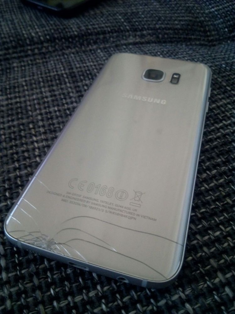 Vetro posteriore Galaxy S7 rotto - Pagina 5 - Samsung Community