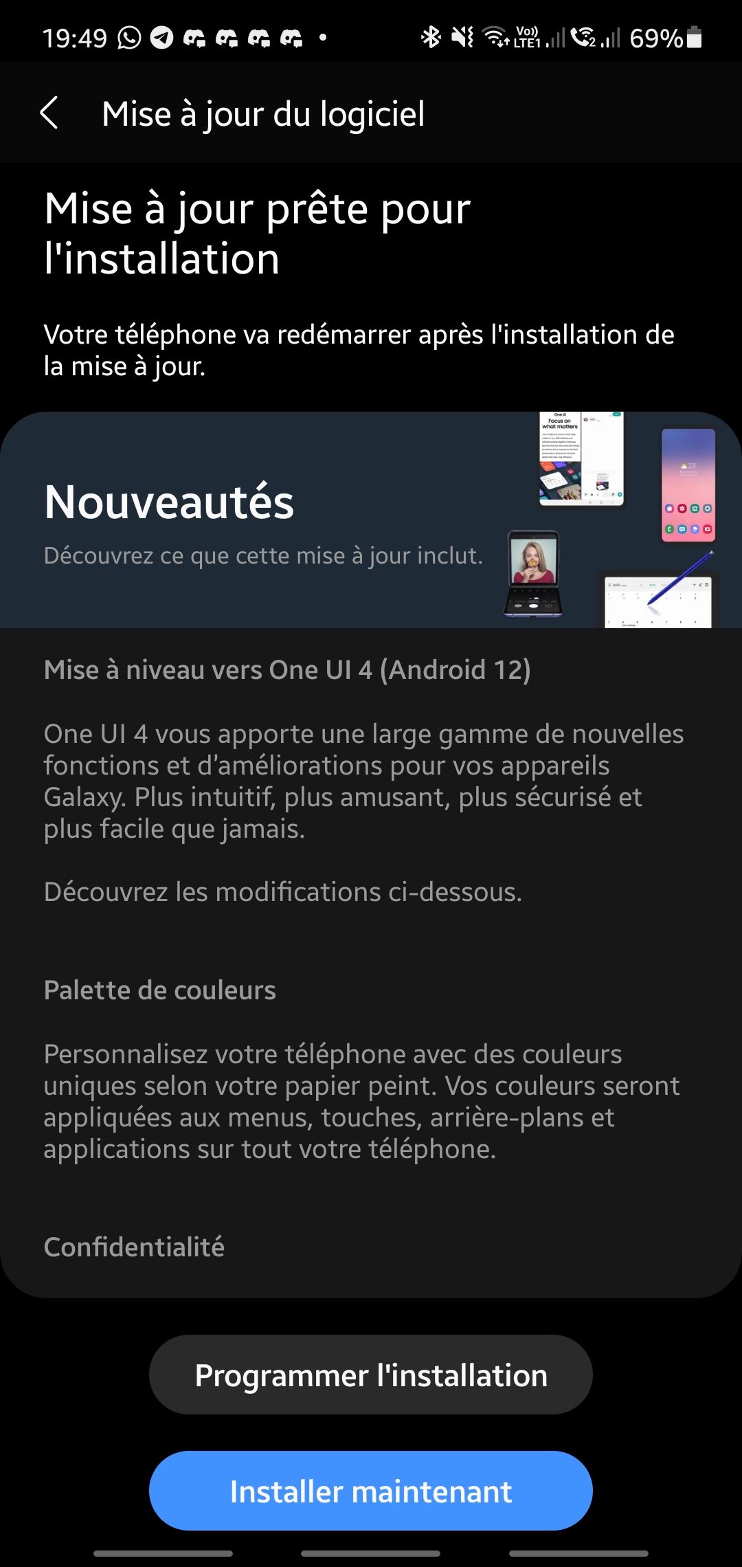 Android 12 sur Galaxy Note 10 - Samsung Community